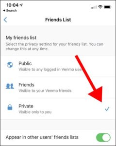 your friend on your contact should be on venmo friends list